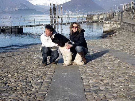 Amelìe con Sabrina e Tiziano (Varese)